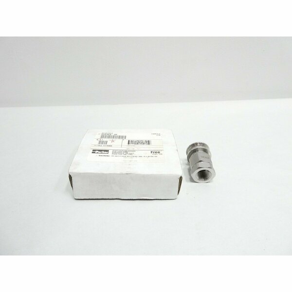 Parker HYDRAULIC QUICK STAINLESS 1/2IN PIPE COUPLING SVEAC8-8F